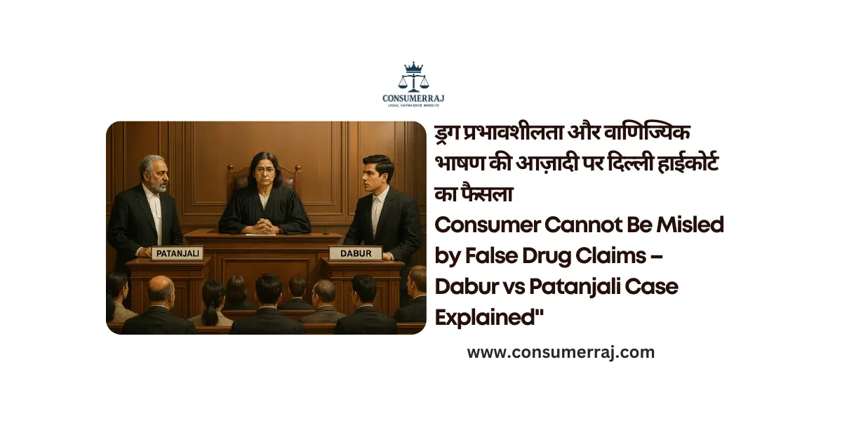 Consumer Cannot Be Misled by False Drug Claims